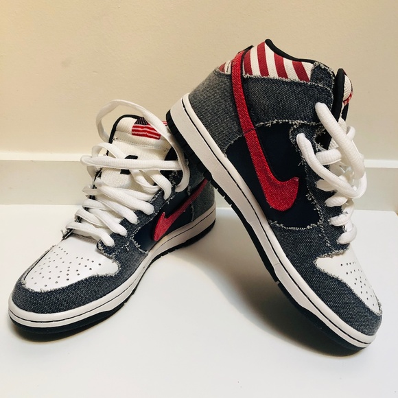 nike sb dunk high born in the usa